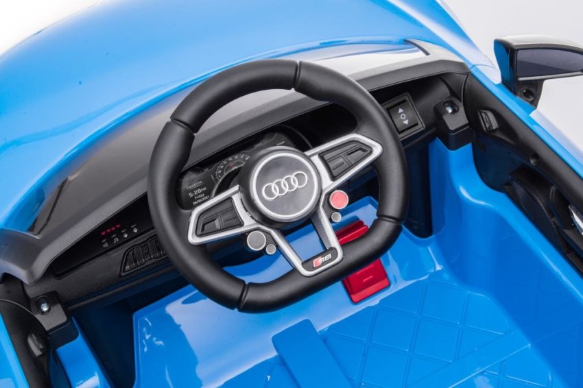 Auto Na Akumulator Audi R8 Niebieskie Deska Rozdzielcza